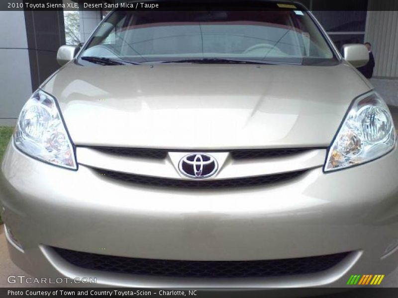 Desert Sand Mica / Taupe 2010 Toyota Sienna XLE