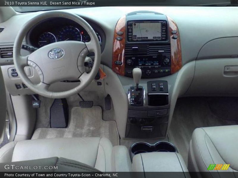 Desert Sand Mica / Taupe 2010 Toyota Sienna XLE