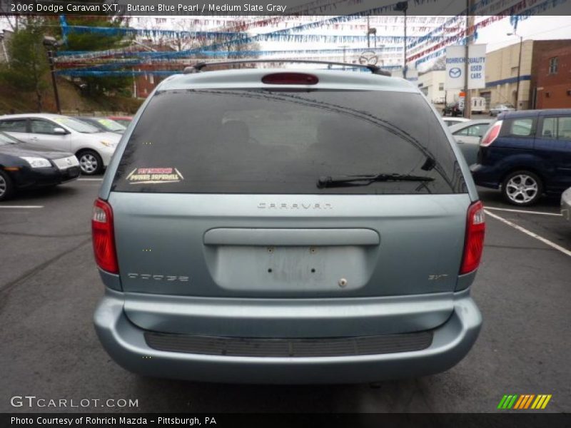 Butane Blue Pearl / Medium Slate Gray 2006 Dodge Caravan SXT