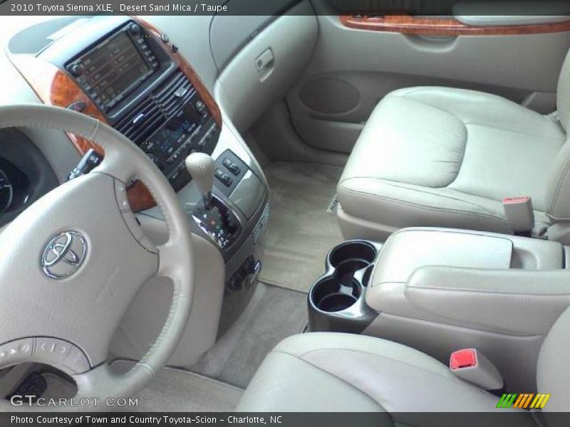 Desert Sand Mica / Taupe 2010 Toyota Sienna XLE