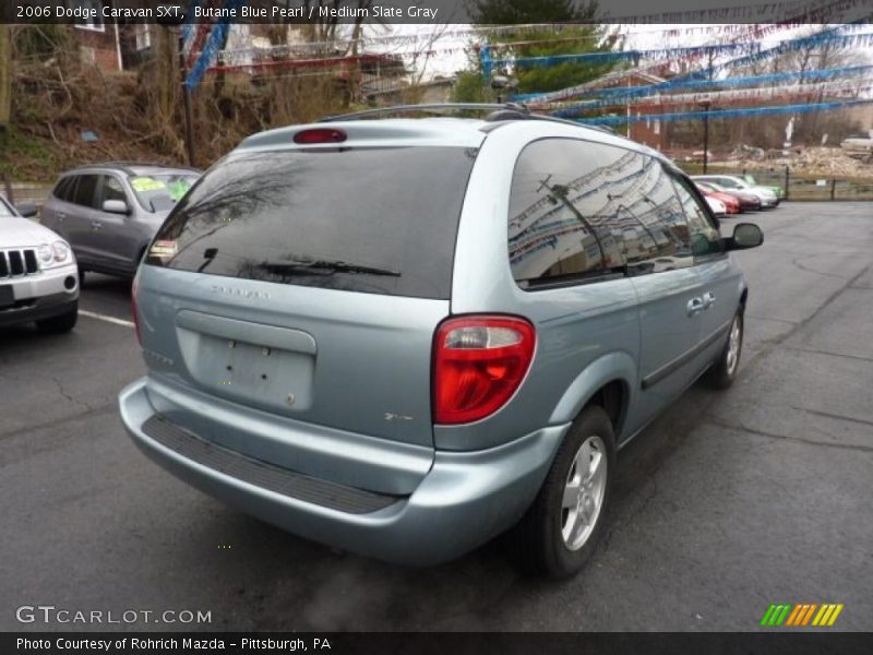 Butane Blue Pearl / Medium Slate Gray 2006 Dodge Caravan SXT