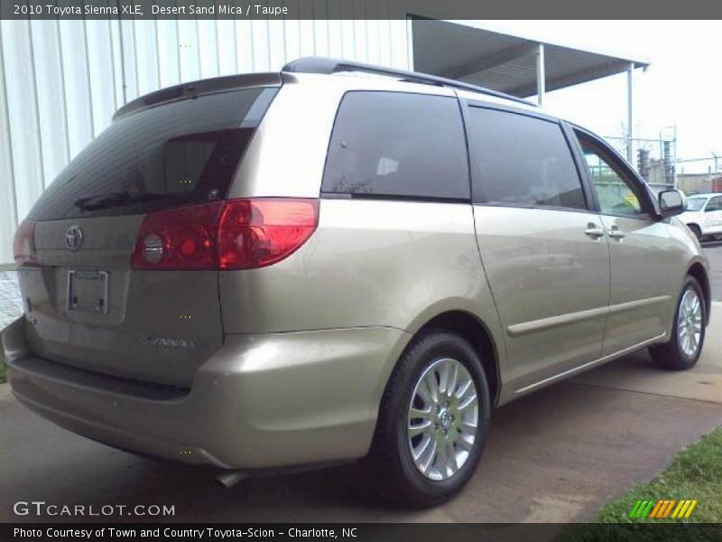 Desert Sand Mica / Taupe 2010 Toyota Sienna XLE