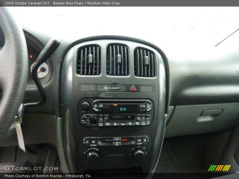 Butane Blue Pearl / Medium Slate Gray 2006 Dodge Caravan SXT