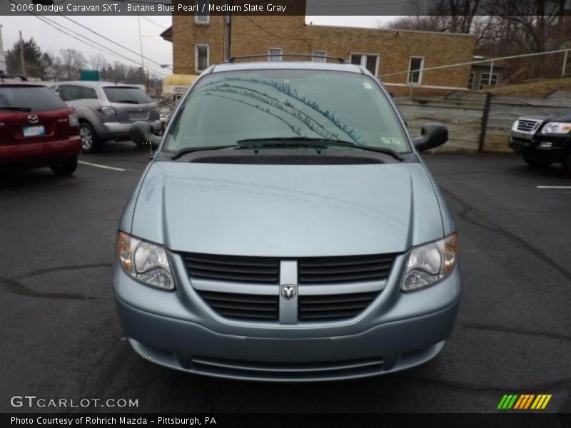 Butane Blue Pearl / Medium Slate Gray 2006 Dodge Caravan SXT