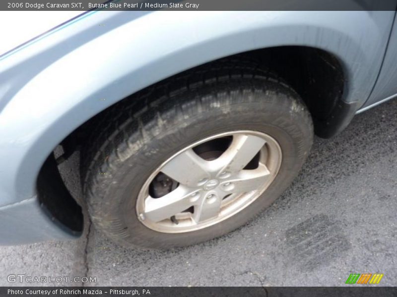 Butane Blue Pearl / Medium Slate Gray 2006 Dodge Caravan SXT