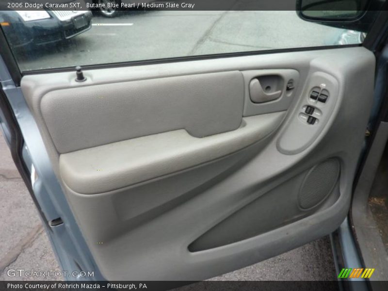 Butane Blue Pearl / Medium Slate Gray 2006 Dodge Caravan SXT