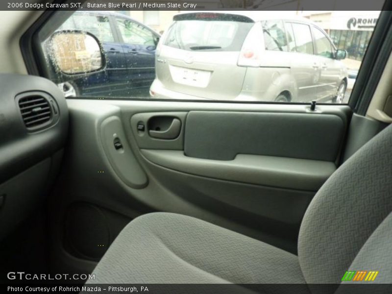 Butane Blue Pearl / Medium Slate Gray 2006 Dodge Caravan SXT