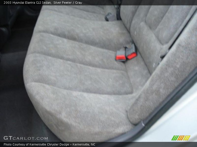 Silver Pewter / Gray 2003 Hyundai Elantra GLS Sedan