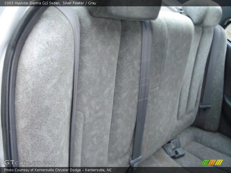 Silver Pewter / Gray 2003 Hyundai Elantra GLS Sedan