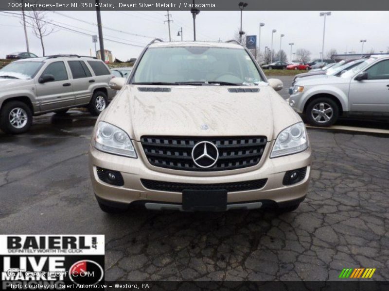 Desert Silver Metallic / Macadamia 2006 Mercedes-Benz ML 350 4Matic