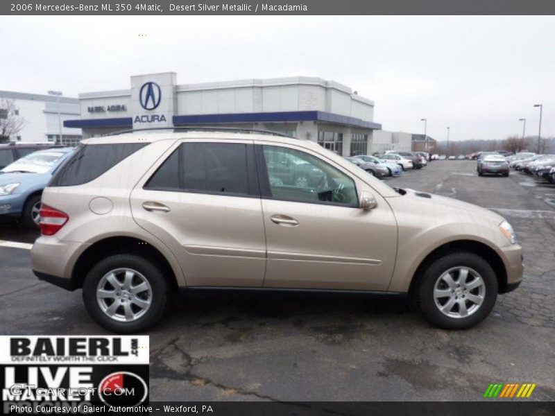 Desert Silver Metallic / Macadamia 2006 Mercedes-Benz ML 350 4Matic