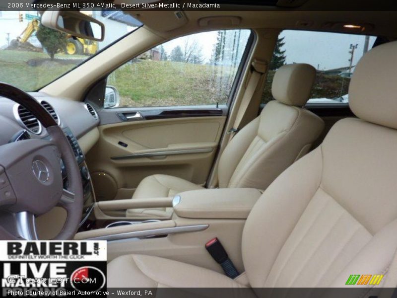 Desert Silver Metallic / Macadamia 2006 Mercedes-Benz ML 350 4Matic