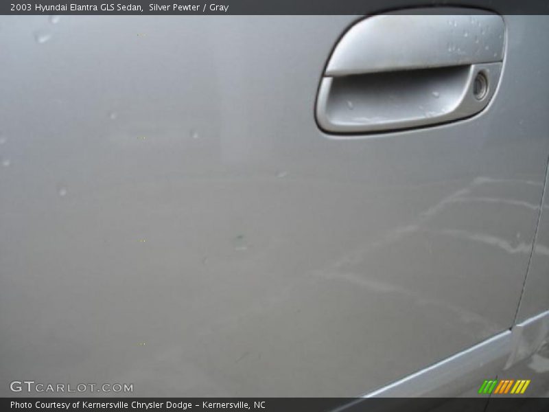 Silver Pewter / Gray 2003 Hyundai Elantra GLS Sedan