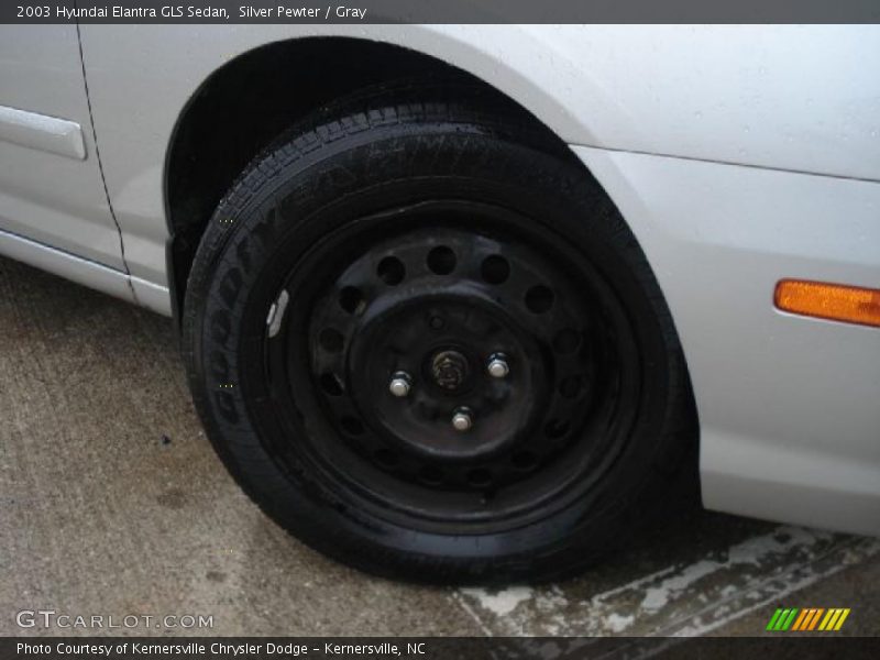 Silver Pewter / Gray 2003 Hyundai Elantra GLS Sedan