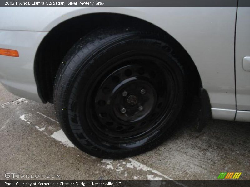 Silver Pewter / Gray 2003 Hyundai Elantra GLS Sedan