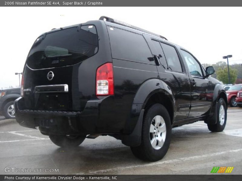 Super Black / Graphite 2006 Nissan Pathfinder SE 4x4