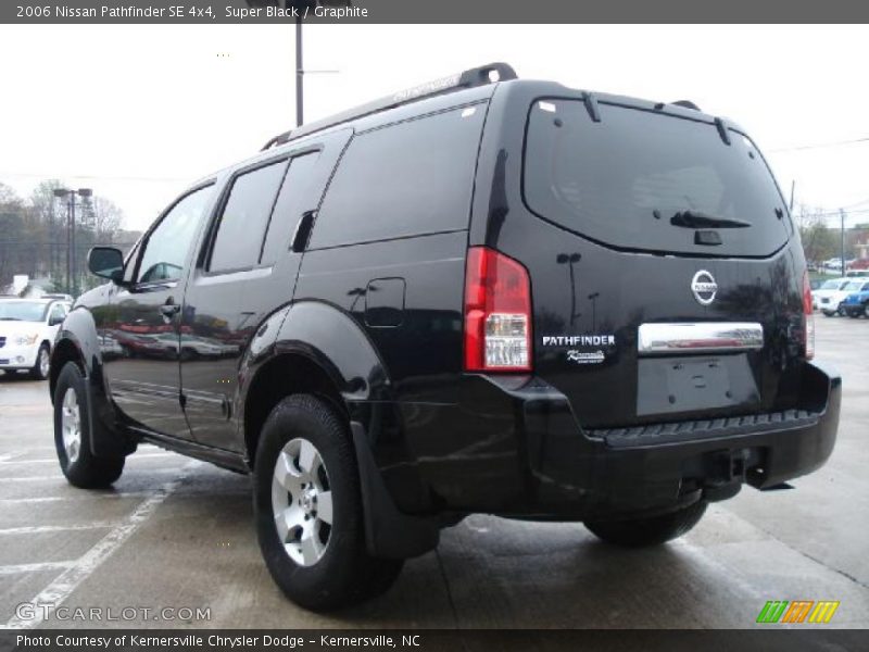 Super Black / Graphite 2006 Nissan Pathfinder SE 4x4