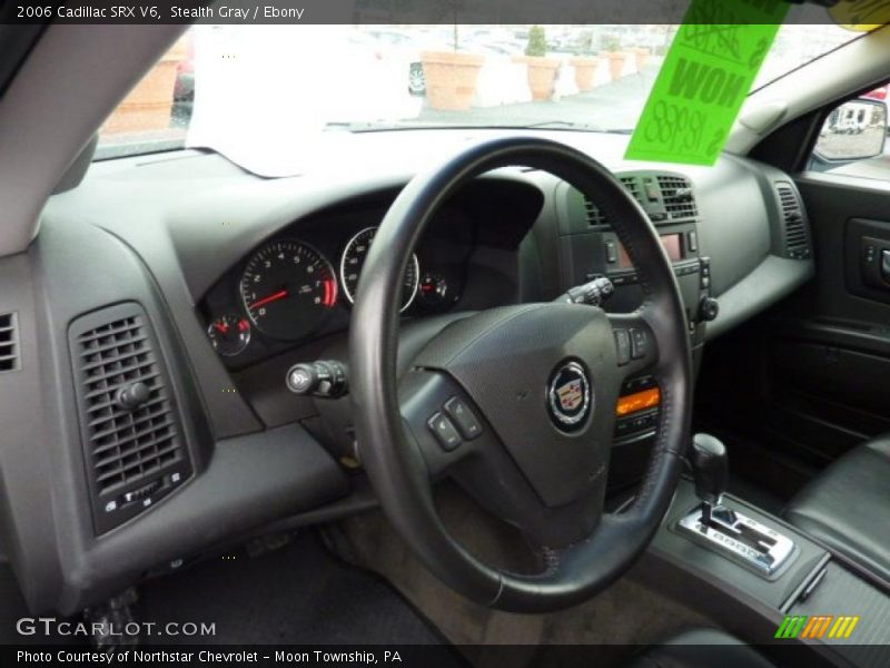 Stealth Gray / Ebony 2006 Cadillac SRX V6