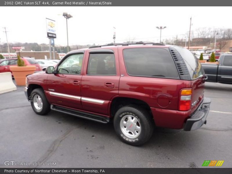 Garnet Red Metallic / Neutral/Shale 2002 GMC Yukon SLT 4x4
