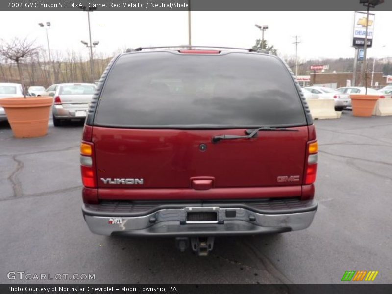 Garnet Red Metallic / Neutral/Shale 2002 GMC Yukon SLT 4x4