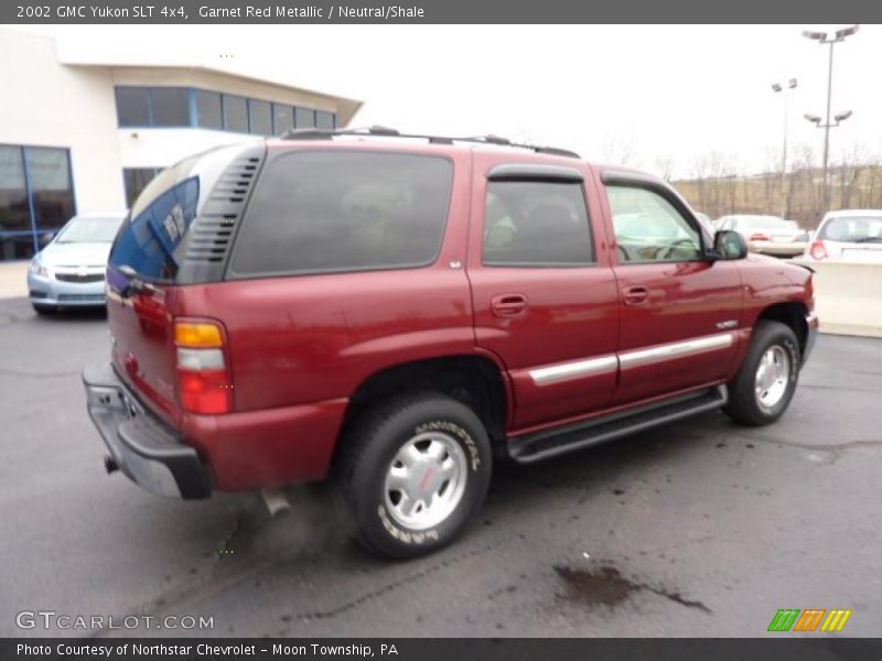 Garnet Red Metallic / Neutral/Shale 2002 GMC Yukon SLT 4x4