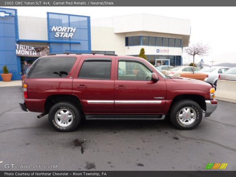 Garnet Red Metallic / Neutral/Shale 2002 GMC Yukon SLT 4x4