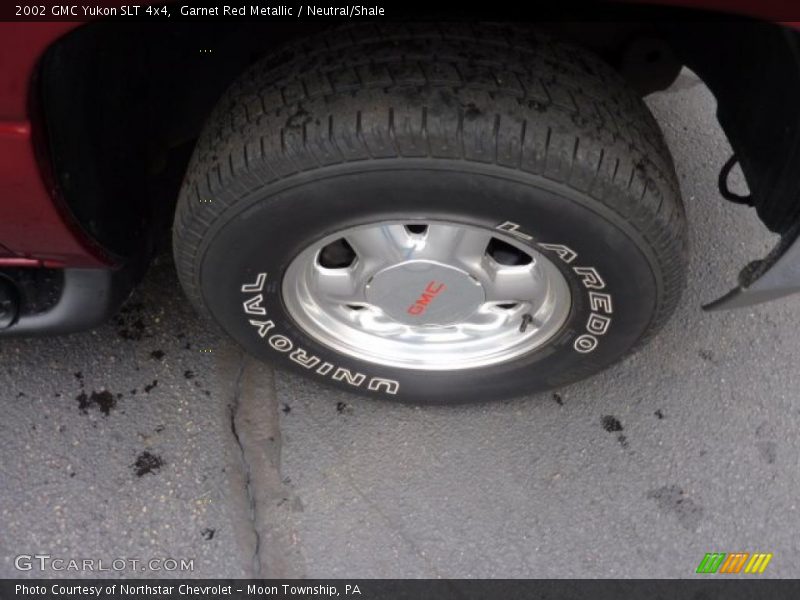 Garnet Red Metallic / Neutral/Shale 2002 GMC Yukon SLT 4x4