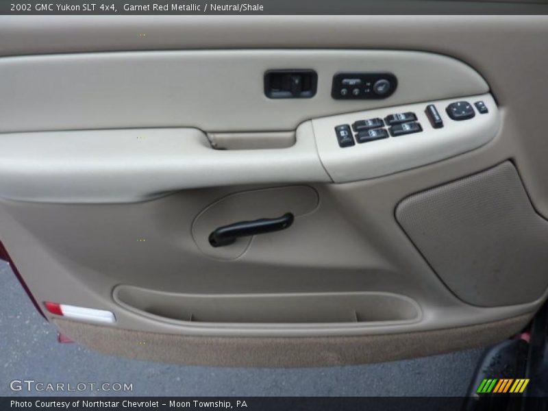 Garnet Red Metallic / Neutral/Shale 2002 GMC Yukon SLT 4x4