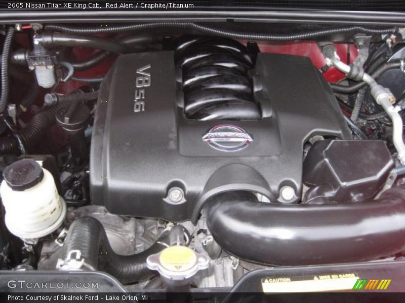  2005 Titan XE King Cab Engine - 5.6L DOHC 32V V8