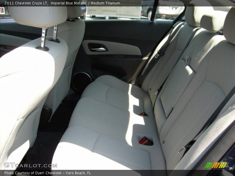 Imperial Blue Metallic / Medium Titanium 2011 Chevrolet Cruze LT