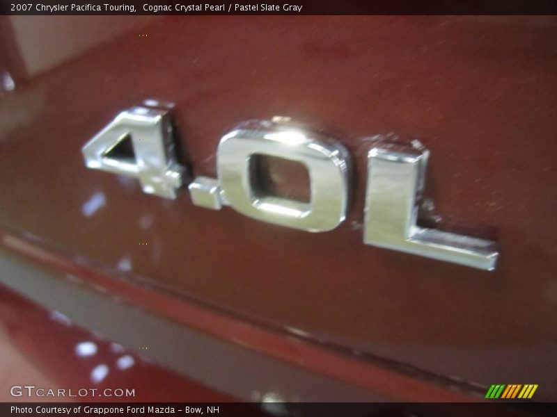Cognac Crystal Pearl / Pastel Slate Gray 2007 Chrysler Pacifica Touring