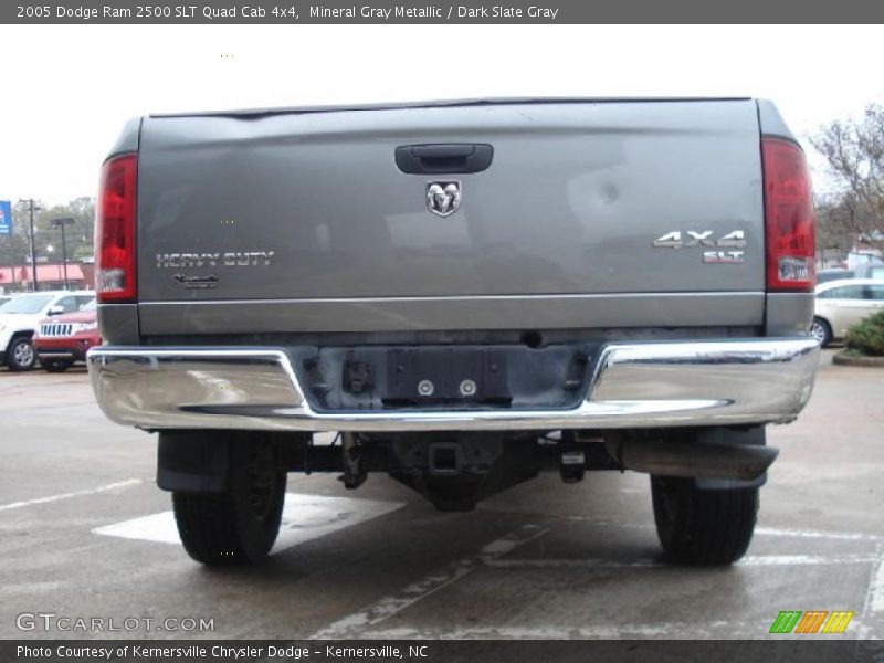 Mineral Gray Metallic / Dark Slate Gray 2005 Dodge Ram 2500 SLT Quad Cab 4x4