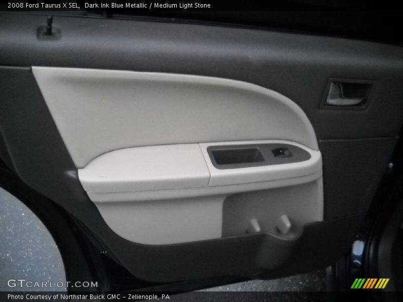Dark Ink Blue Metallic / Medium Light Stone 2008 Ford Taurus X SEL