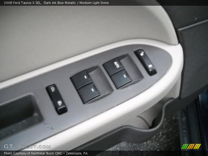 Dark Ink Blue Metallic / Medium Light Stone 2008 Ford Taurus X SEL