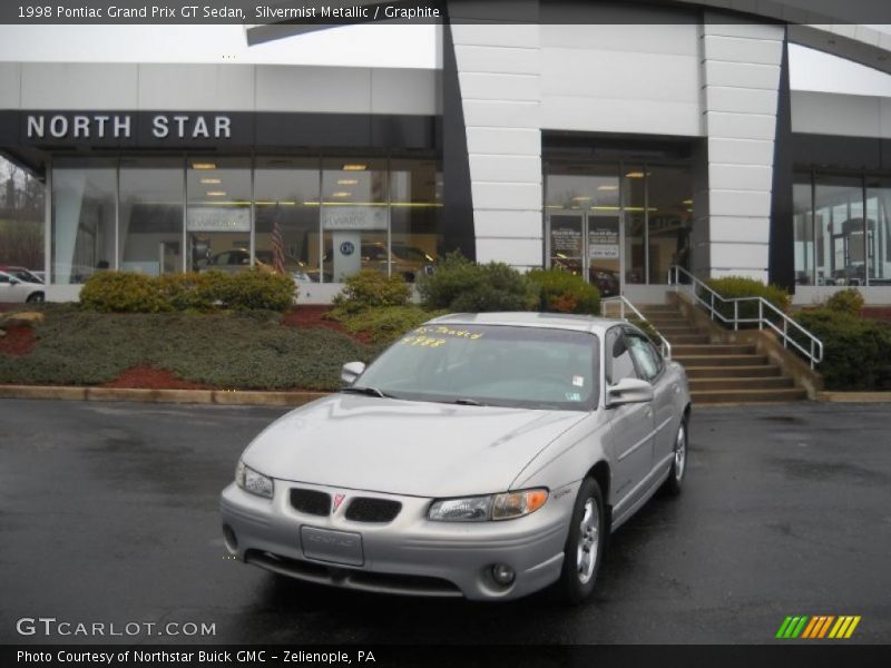 Silvermist Metallic / Graphite 1998 Pontiac Grand Prix GT Sedan