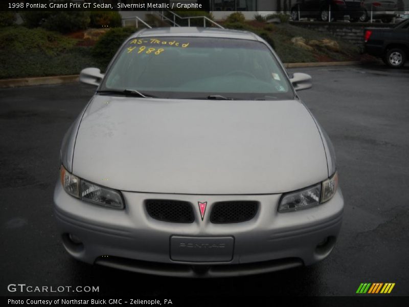 Silvermist Metallic / Graphite 1998 Pontiac Grand Prix GT Sedan