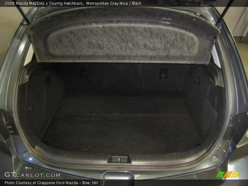 Metropolitan Gray Mica / Black 2008 Mazda MAZDA3 s Touring Hatchback
