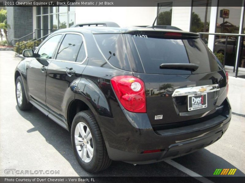 Black Granite Metallic / Jet Black 2011 Chevrolet Equinox LT