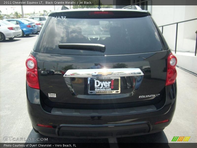Black Granite Metallic / Jet Black 2011 Chevrolet Equinox LT