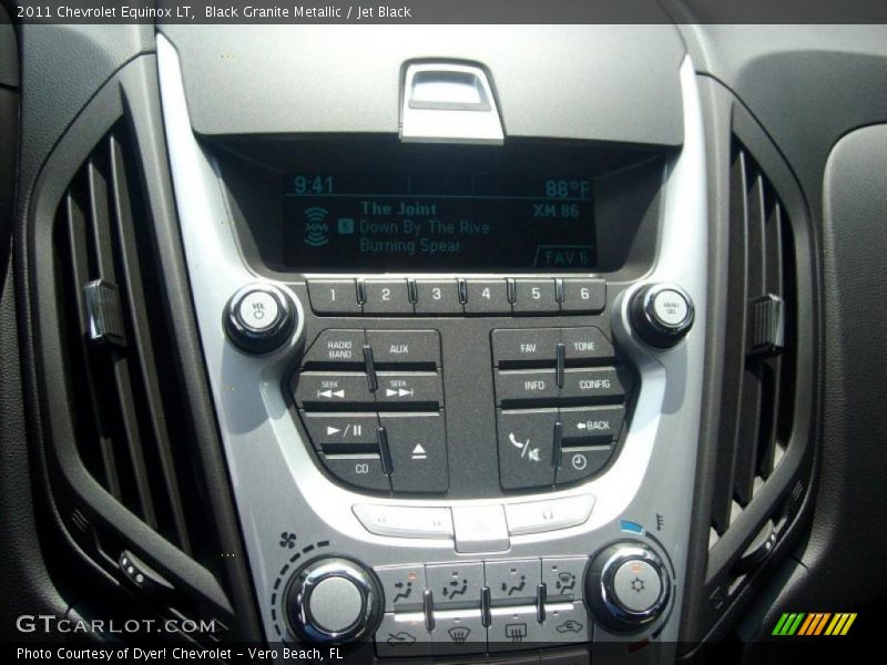 Black Granite Metallic / Jet Black 2011 Chevrolet Equinox LT