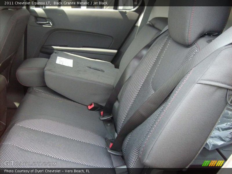 Black Granite Metallic / Jet Black 2011 Chevrolet Equinox LT