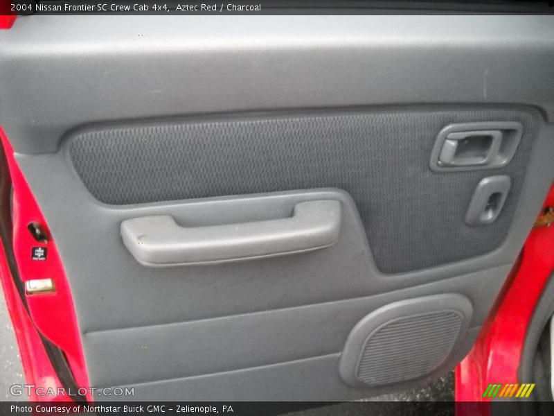 Aztec Red / Charcoal 2004 Nissan Frontier SC Crew Cab 4x4