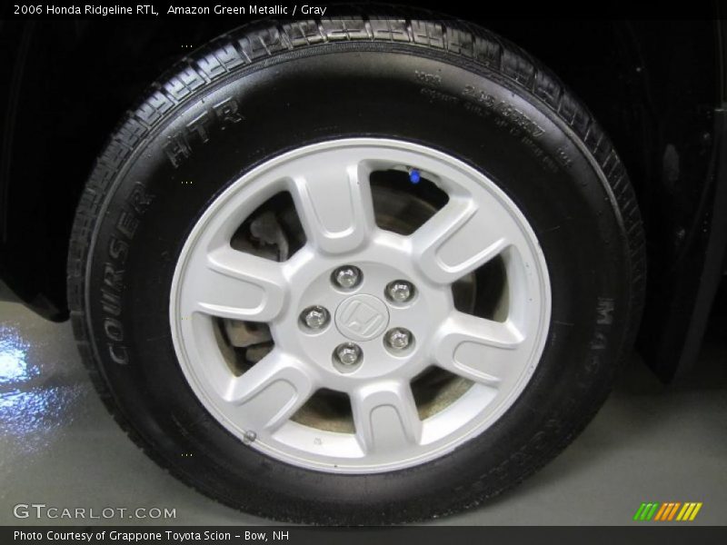 Amazon Green Metallic / Gray 2006 Honda Ridgeline RTL