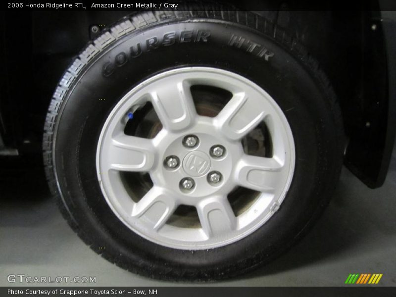 Amazon Green Metallic / Gray 2006 Honda Ridgeline RTL