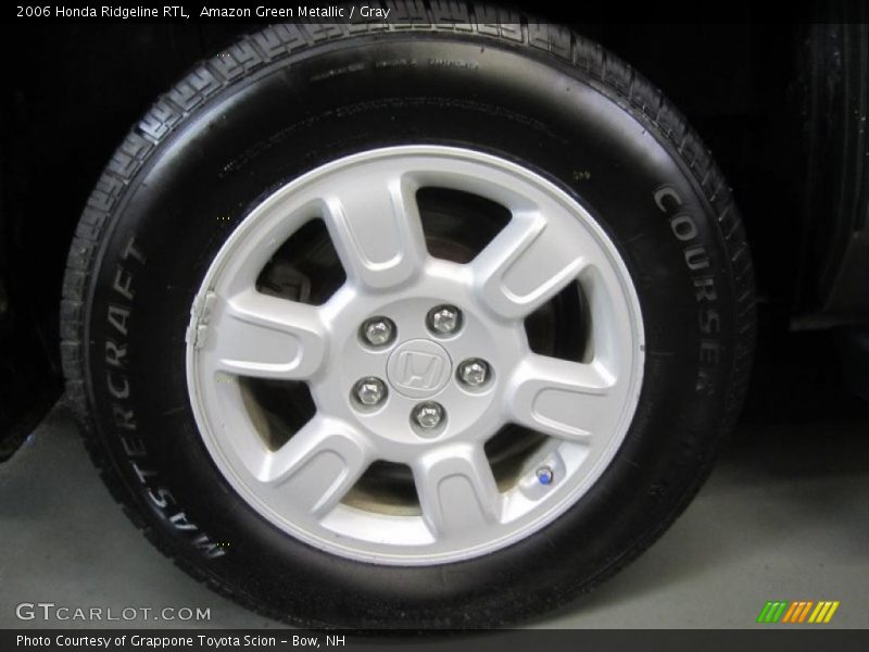 Amazon Green Metallic / Gray 2006 Honda Ridgeline RTL