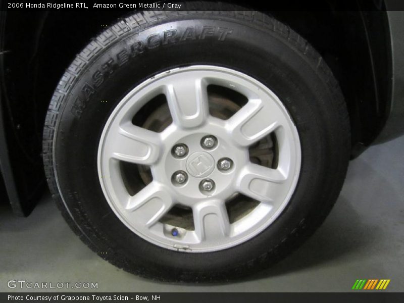 Amazon Green Metallic / Gray 2006 Honda Ridgeline RTL