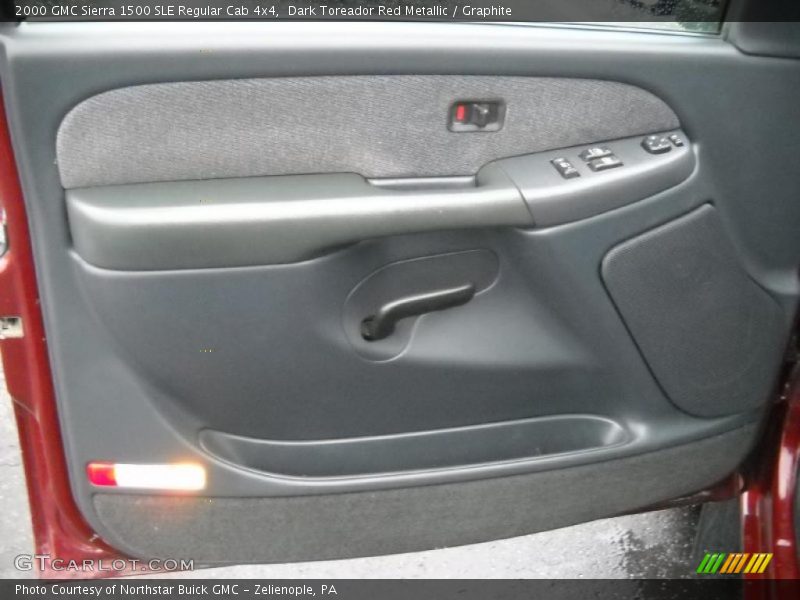Dark Toreador Red Metallic / Graphite 2000 GMC Sierra 1500 SLE Regular Cab 4x4