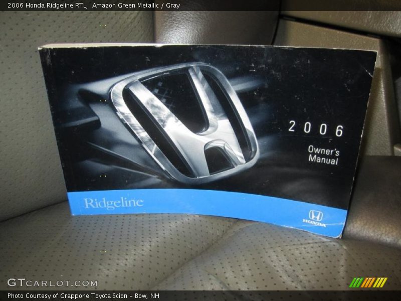 Amazon Green Metallic / Gray 2006 Honda Ridgeline RTL
