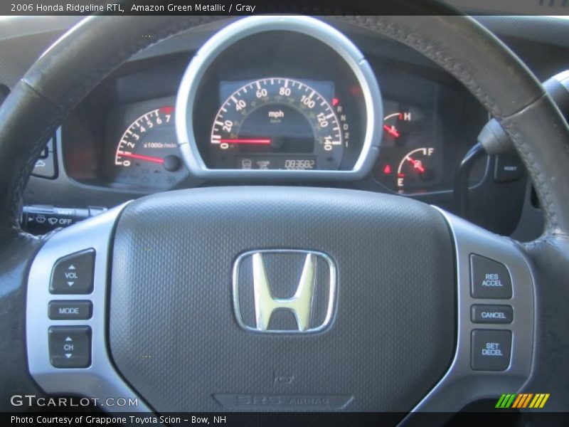 Amazon Green Metallic / Gray 2006 Honda Ridgeline RTL