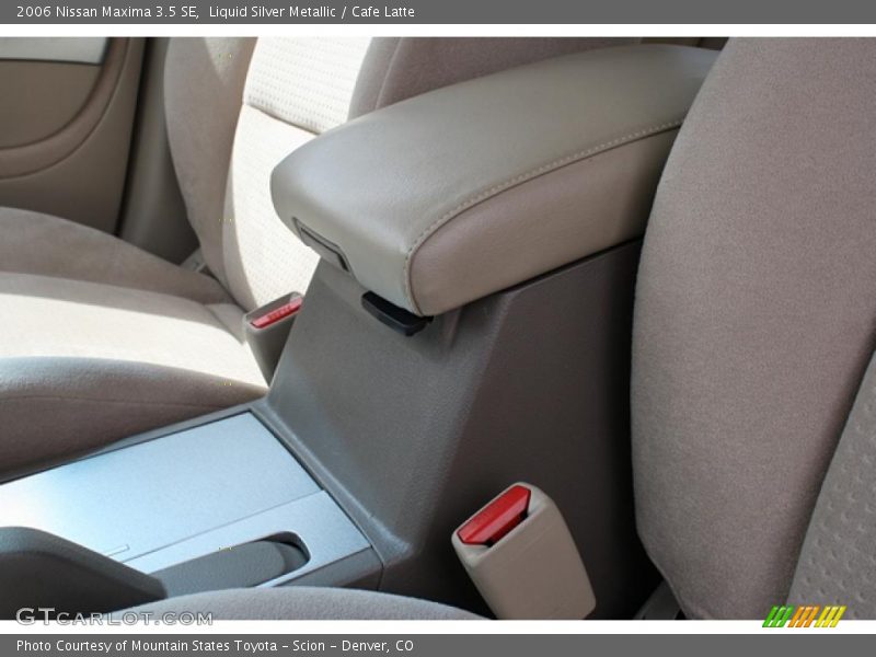 Liquid Silver Metallic / Cafe Latte 2006 Nissan Maxima 3.5 SE